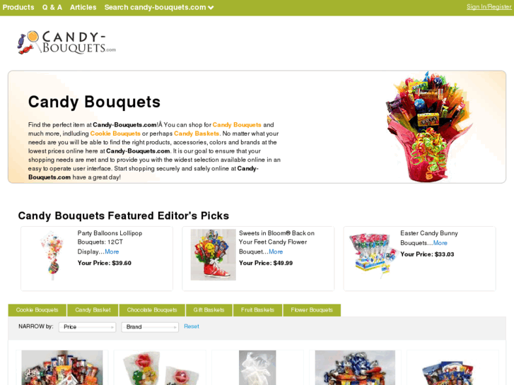 www.candy-bouquets.com