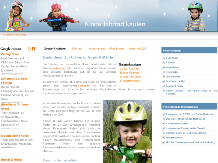 www.kinderfahrrad.net