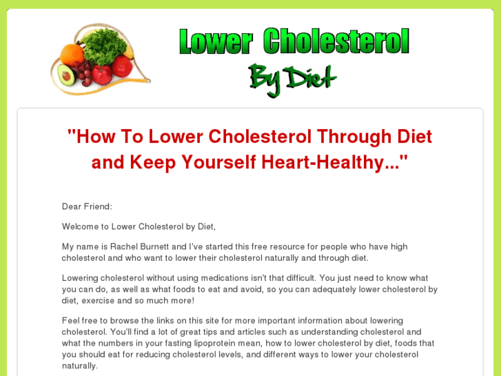 www.lowercholesterolbydiet.com