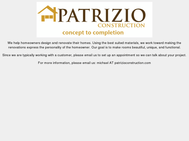 www.patrizioconstruction.com