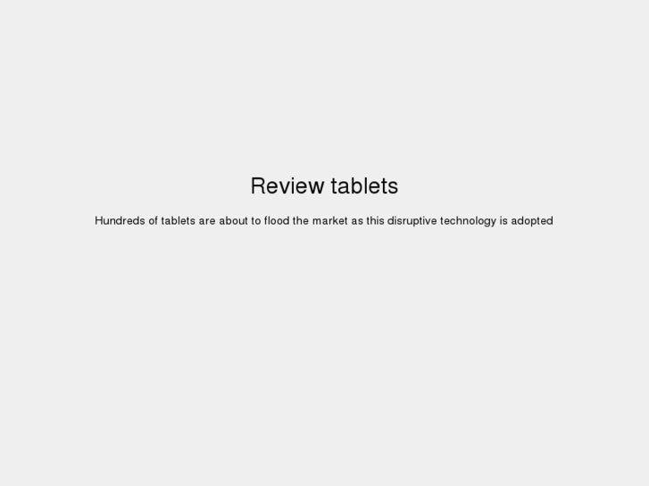 www.reviewtablet.com