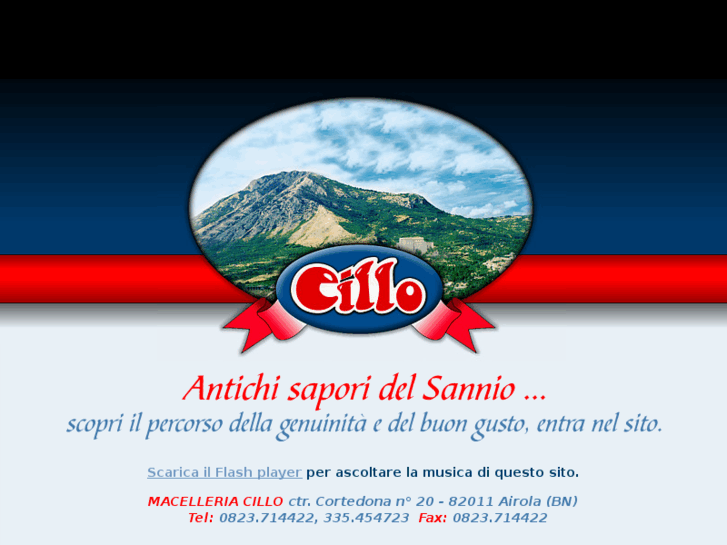 www.salumificiocillo.it