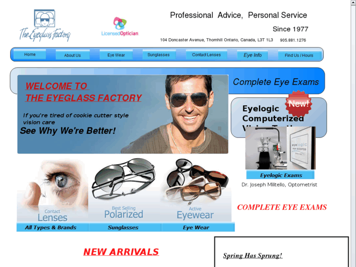 www.theeyeglassfactory.com