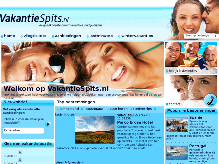 www.vakantiespits.nl