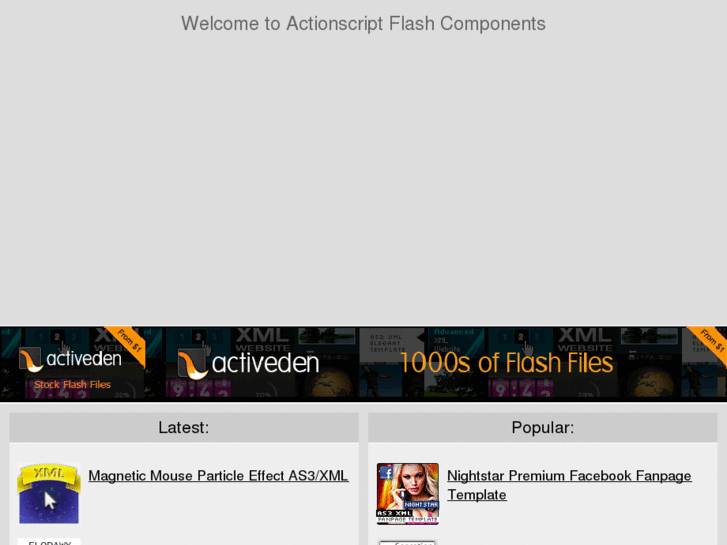 www.actionscript-flash-component.com