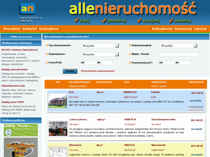 www.allenieruchomosc.pl