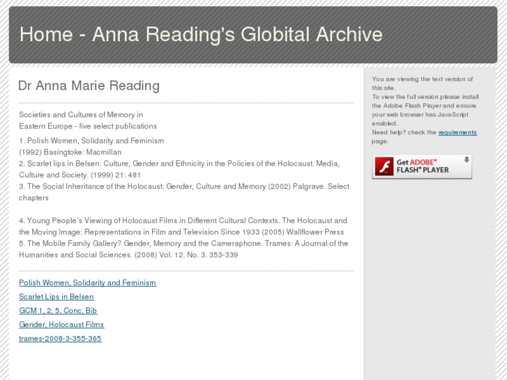 www.annareadingarchive.com