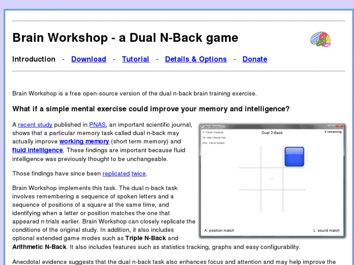 www.brainworkshop.net