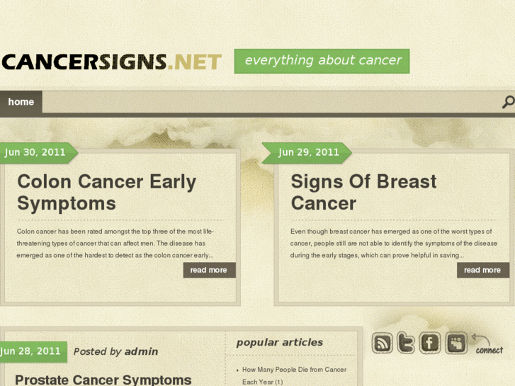 www.cancersigns.net