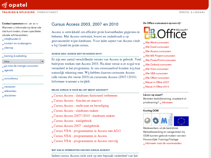 www.cursus-access.nl