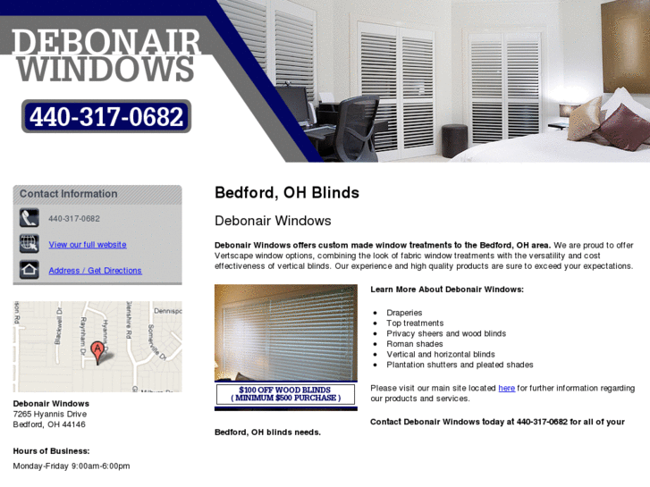 www.debonairblindsanddraperies.com