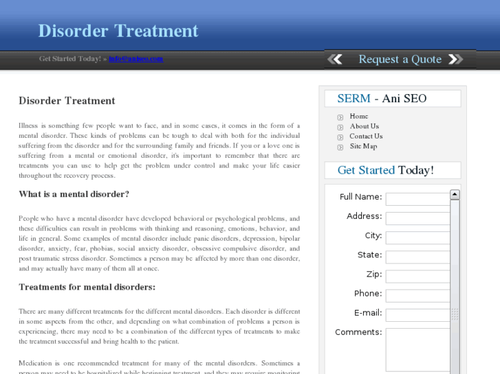 www.disorder-treatment.com