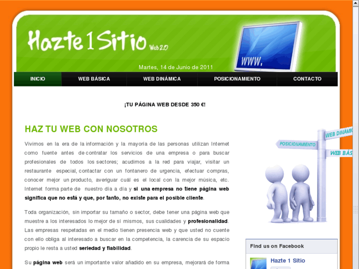 www.hazte1sitio.es