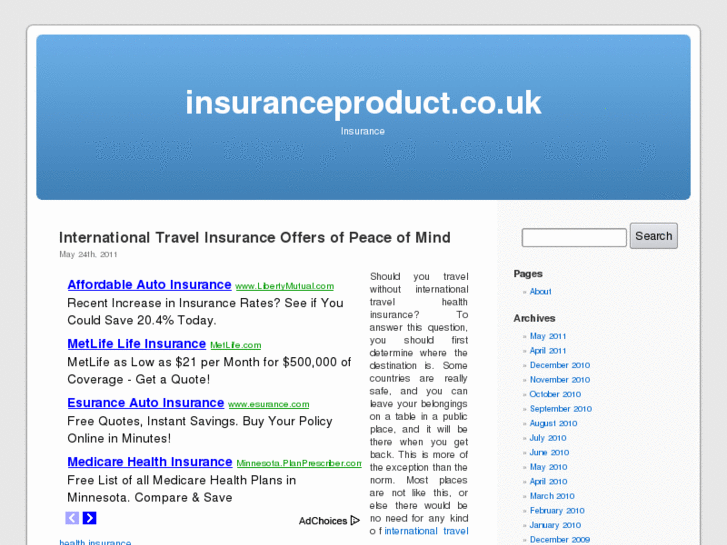 www.insuranceproduct.co.uk