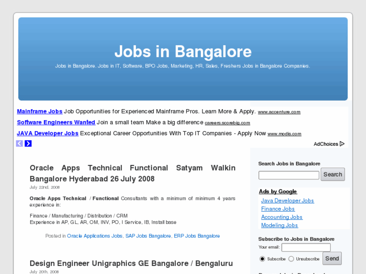 www.jobsinbangalore.com