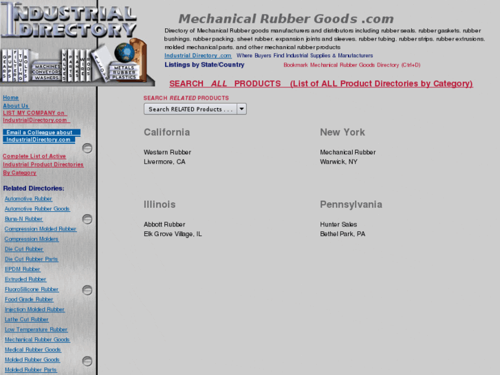 www.mechanicalrubbergoods.com