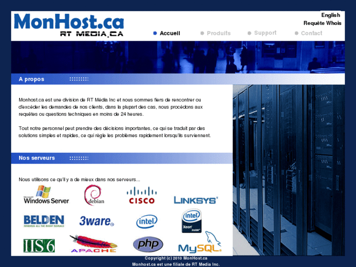 www.monhost.ca