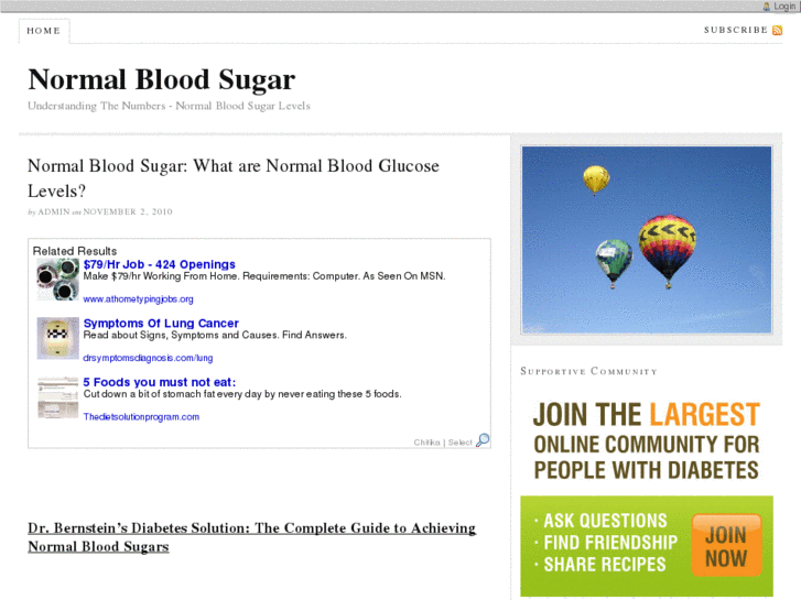 www.normalbloodsugar.org