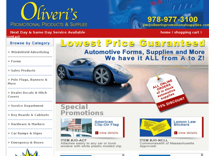 www.oliverispromotionalsupplies.com