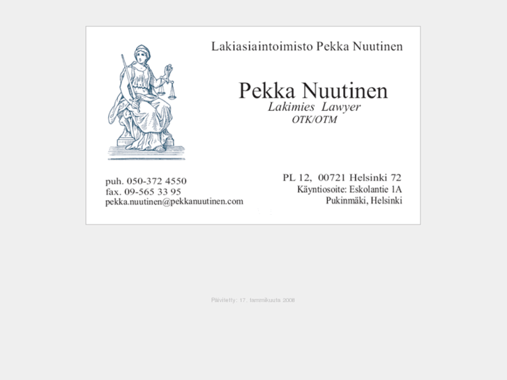 www.pekkanuutinen.com