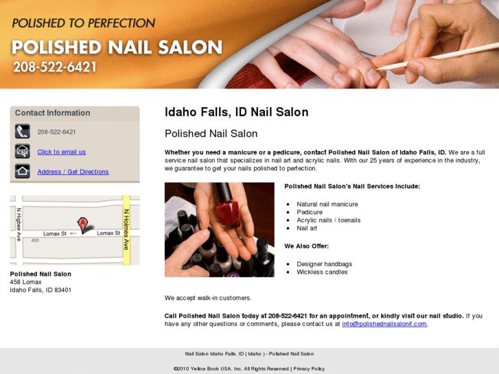 www.polishednailsalonif.com