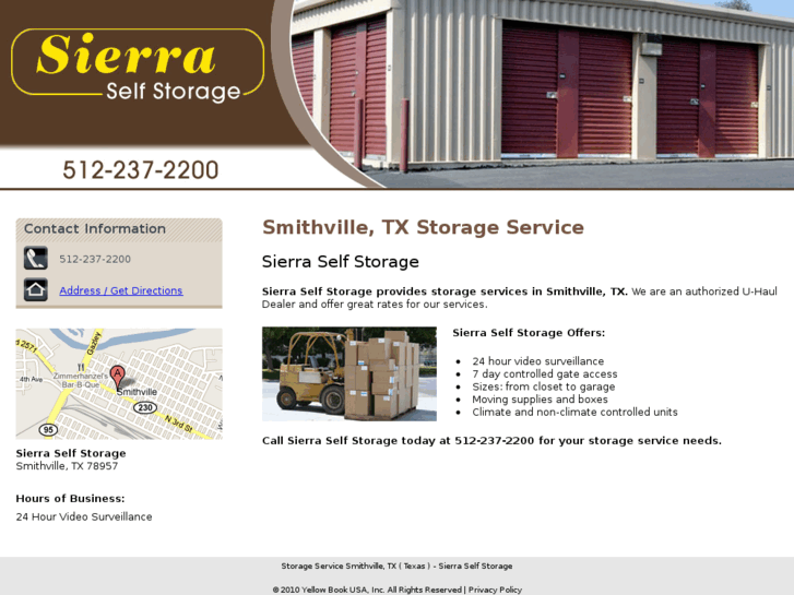 www.sierraselfstoragesmithville.com