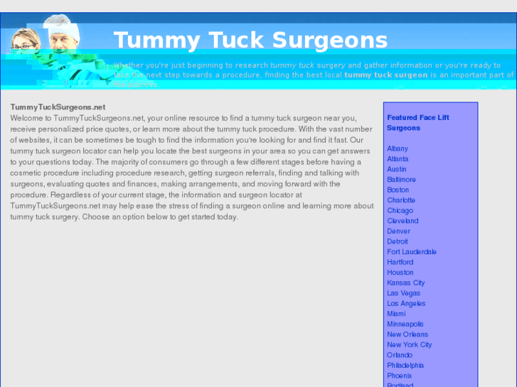 www.tummytucksurgeons.net