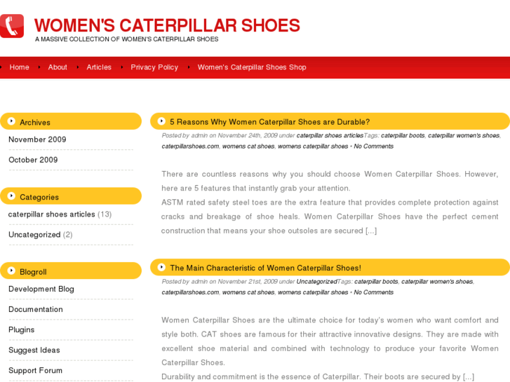 www.womenscaterpillarshoes.com