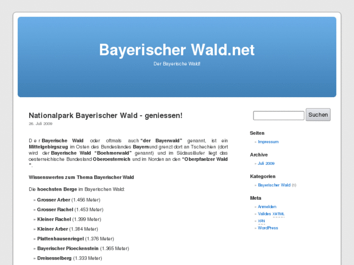 www.bayerischerwald.net