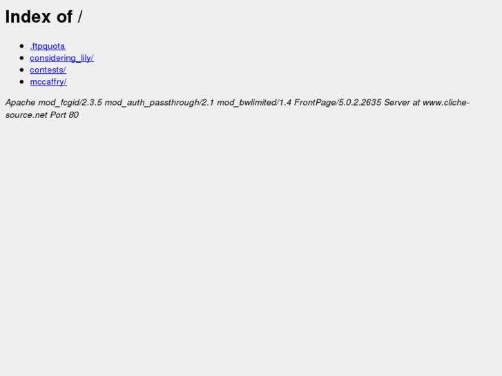 www.cliche-source.net