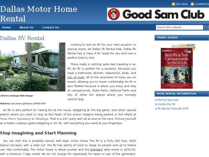 www.dallasmotorhomerental.com