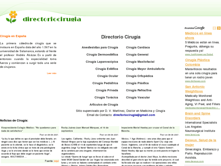 www.directoriocirugia.es