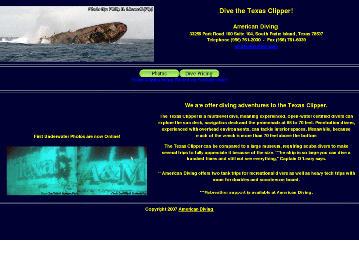 www.divetexasclipper.com