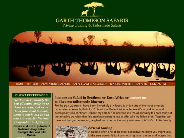 www.garththompsonsafaris.com