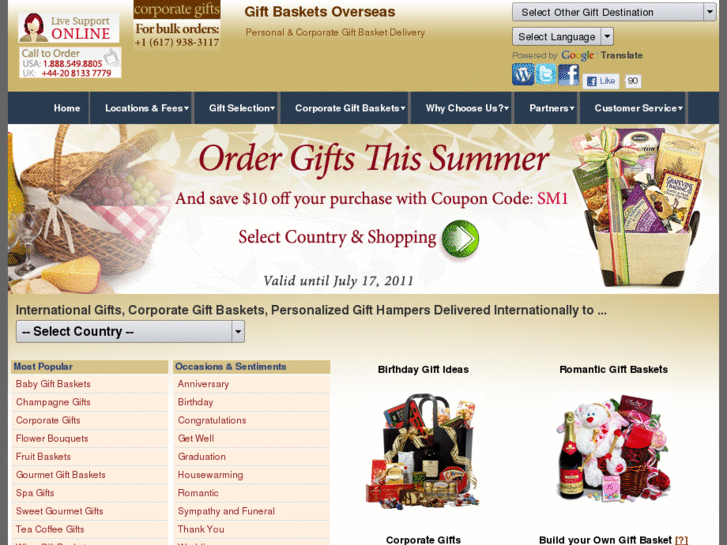 www.giftbasketoverseas.com