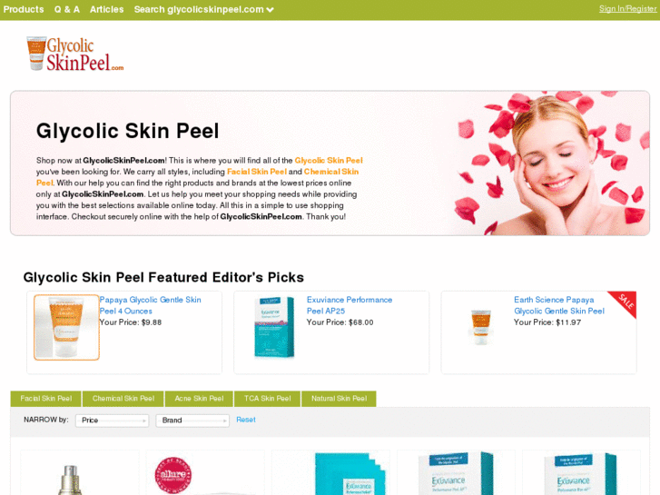 www.glycolicskinpeel.com