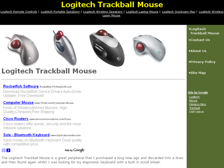 www.logitechtrackballmouse.com