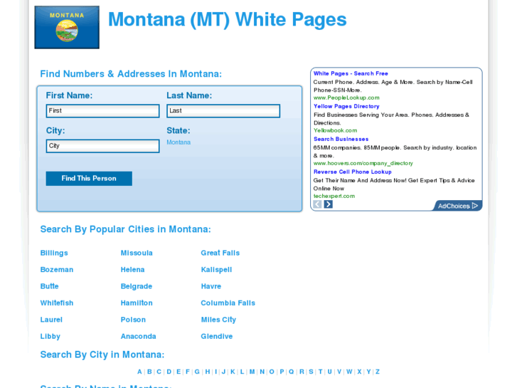 www.mt-white-pages.com