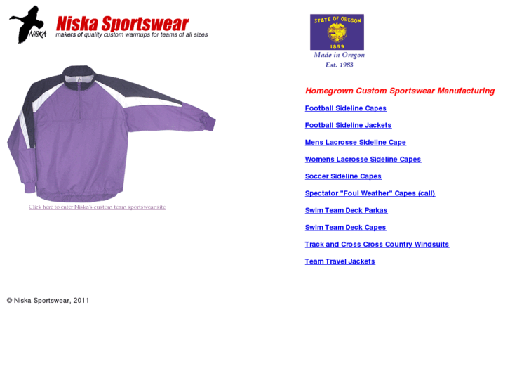 www.niskasportswear.com