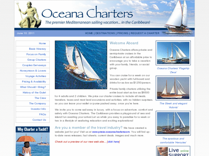 www.oceanacharters.com