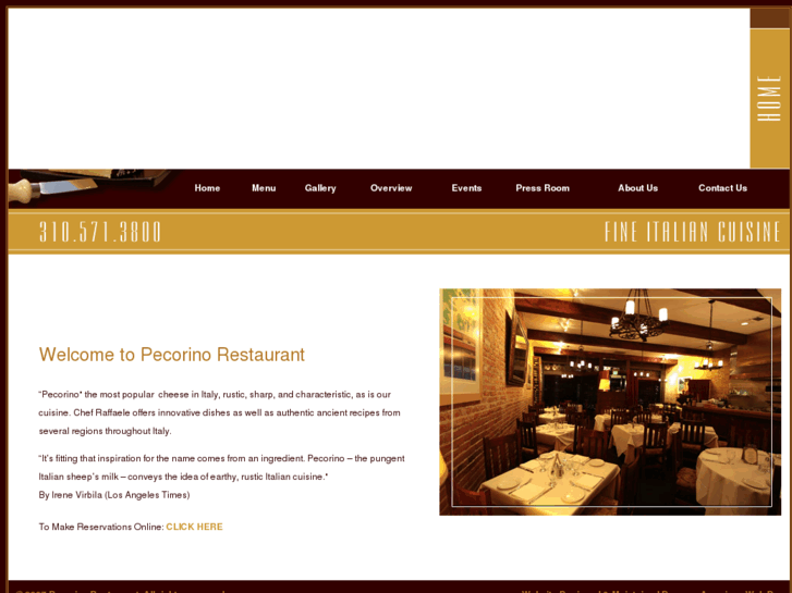 www.pecorinorestaurant.com