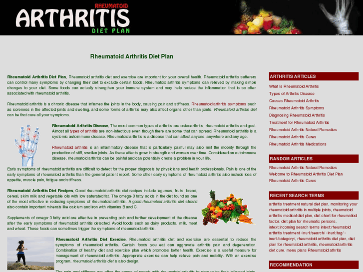 www.rheumatoidarthritisdietplan.info