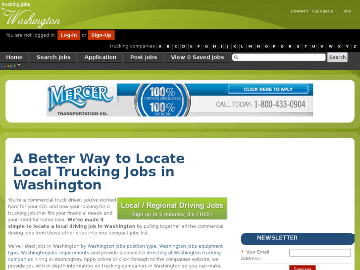 www.truckingjobsinwashington.com