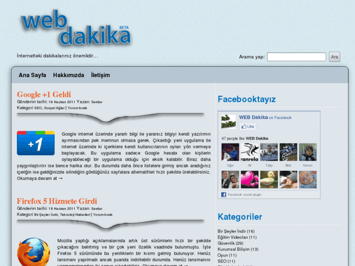 www.webdakika.com