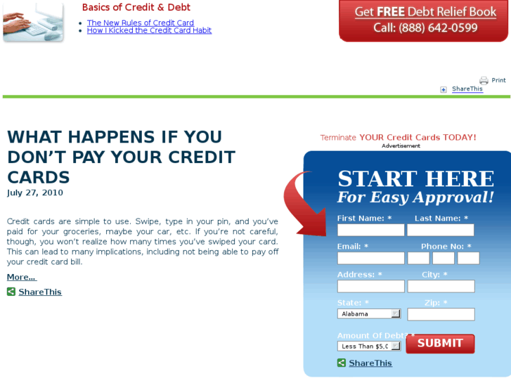 www.whathappensifyoudontpayyourcreditcards.com