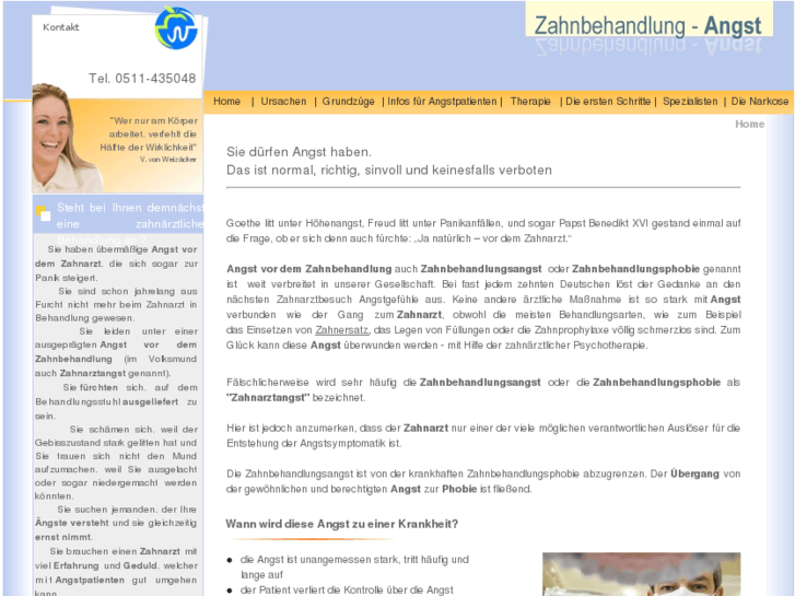 www.zahnbehandlung-angst.de