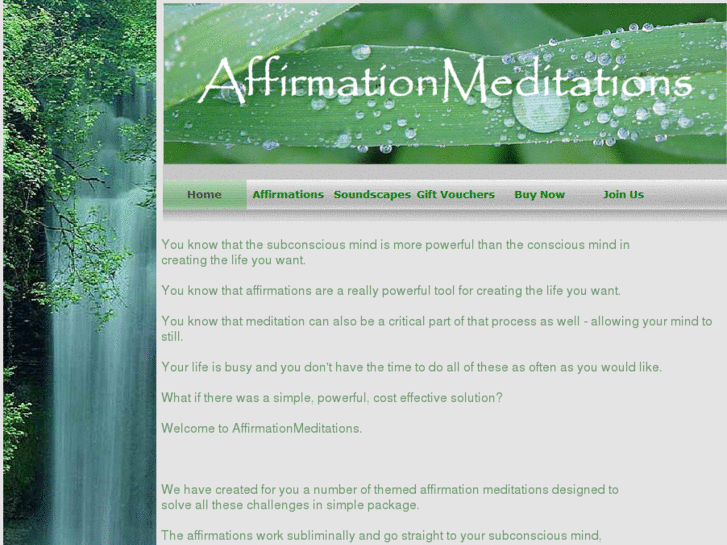 www.affirmationmeditations.com