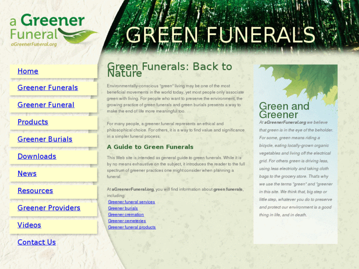 www.agreenerfuneral.com