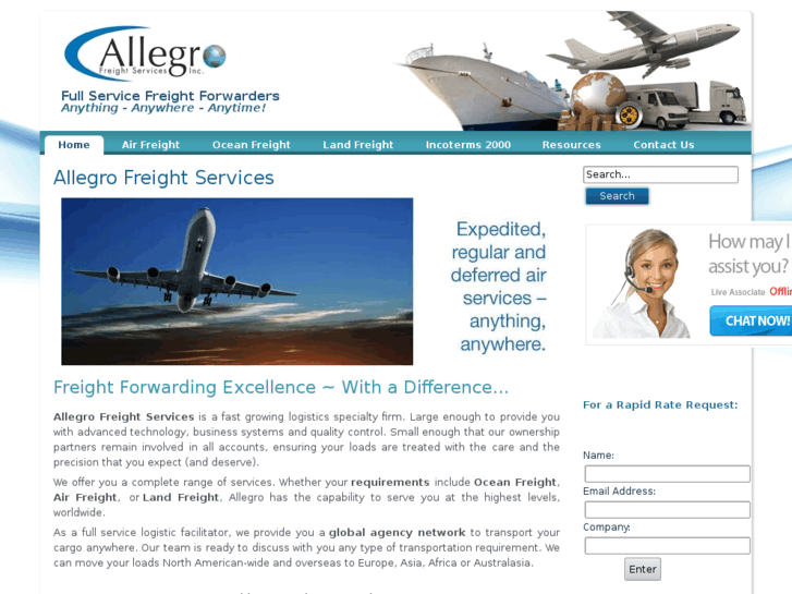 www.allegrofreight.com