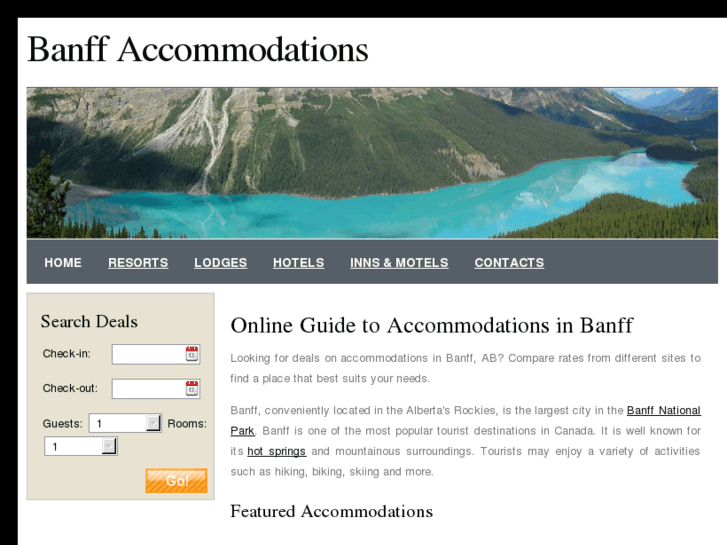 www.banffaccommodations.net